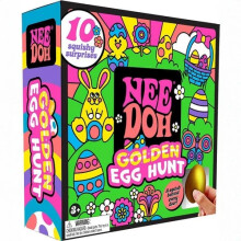 NeeDoh Easter Golden Egg Hunt Mystery 10 Squishy Surprises Collectibles Gift
