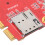 M.2 auf Mini PCIe Adapter WWAN Modul 4