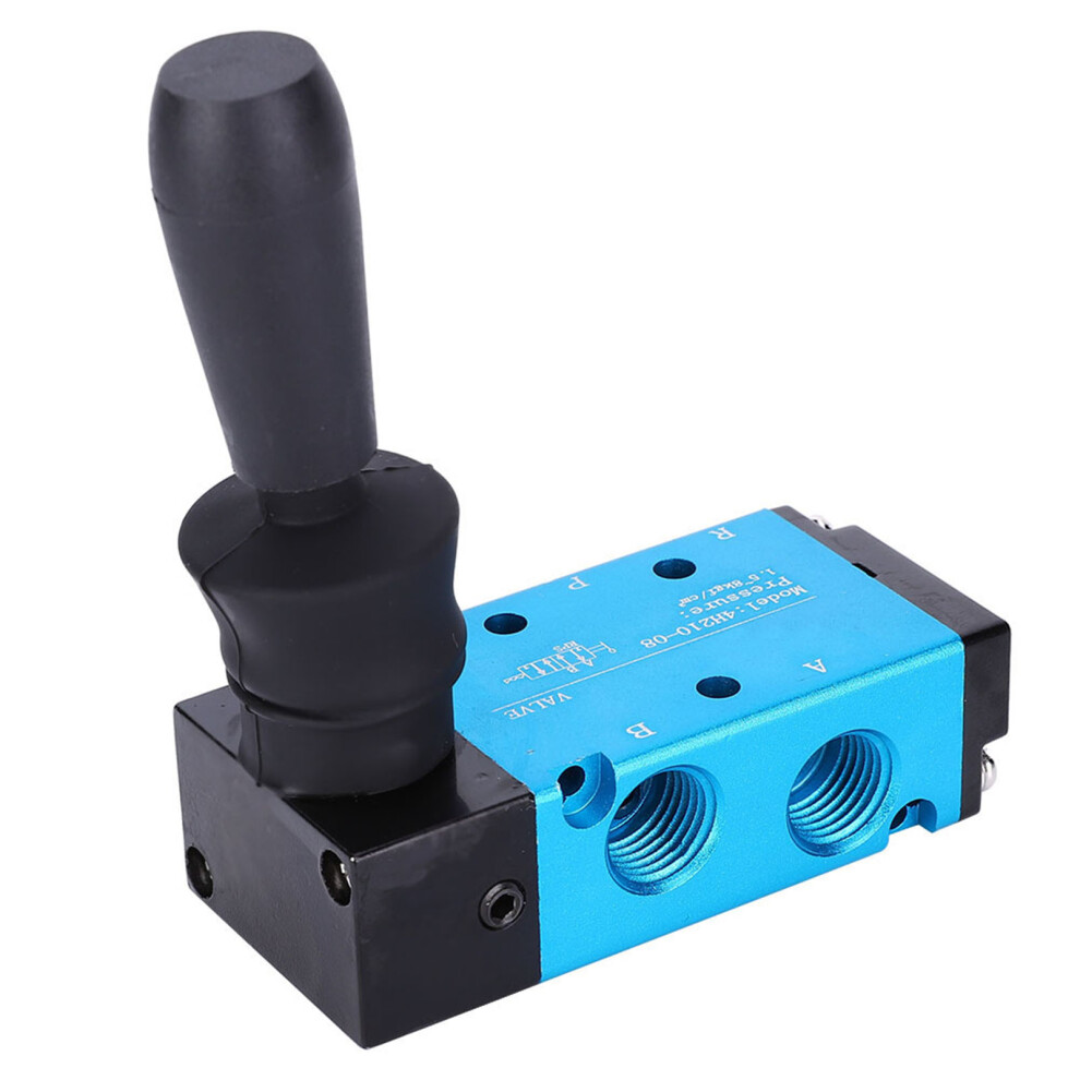 Hand Lever Pneumatic Valve Aluminium Alloy
