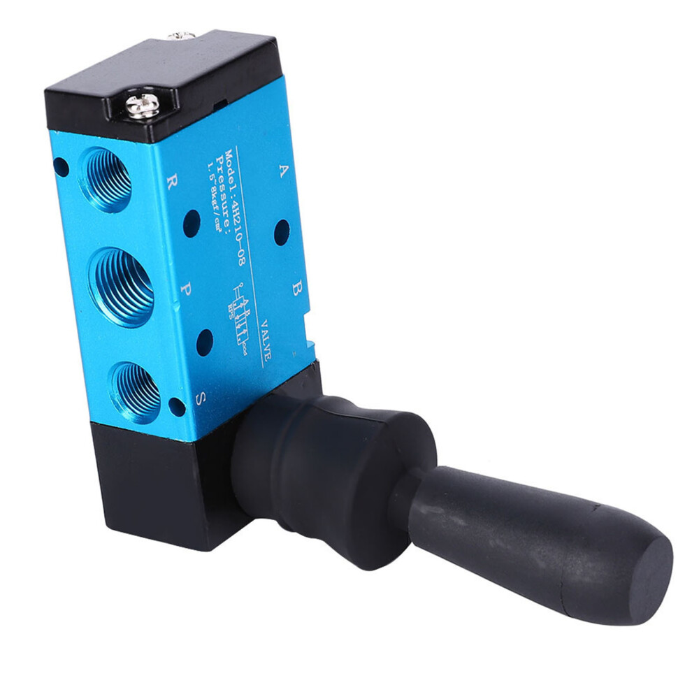 Aluminium Alloy 2-Position 5-Way Hand Lever Valve