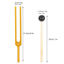 C256 Aluminum Alloy Tuning Fork Hammer Kit—Health Sound Vibration Therapy