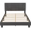 Seconique Arran 4ft 6inch Double Bed Frame Grey Fabric 5