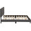 Seconique Arran 4ft 6inch Double Bed Frame Grey Fabric 4