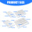 Acrylic Spice Organizers Step Tray Adjustable for-S 8 pieces 4