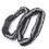 Coded Bicycle Lock Cable Keyless 97cm Alloy Steel Black Reflective 2