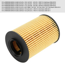 Engine Oil Filter A2661800009 for Mercedes-Benz W169 W245 1498cc 70/85/100/142 Color as shown