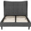Seconique Verona 4ft 6icnh Double Bed Frame Grey Fabric 3