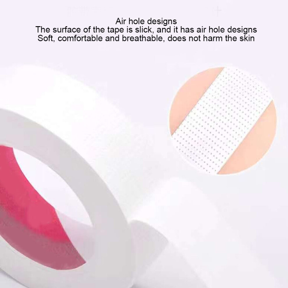 5pcs Breathable Grafting False Eyelash Isolation Tape, Hypoallergenic, 5cm x 1.2cm