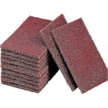 Scouring Pads Kitchen Cleaning Sponge Magic Cleaning Sponges Carborundum High Density Decontamination Resistant Cleaning Pads for Kitchen, Plumbers An