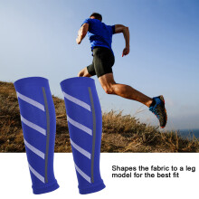 Compression Running Sleeve Fluorescent Stockings, Free Size, Nylon, 30.5x10.2cm
