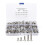 Flat Screw Set 260Pcs M4/M5/M6 Stainless Steel 304 Hex Socket for Electronics 2