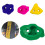 10Pc Durable Plastic Climbing Wall Stones 1