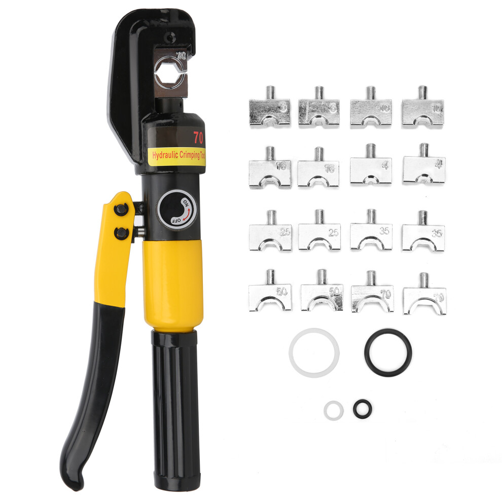 Portable 6T Hydraulic Crimping Tool Yqk-70 7444352486175
