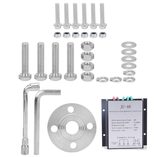1200W Home Charging Wind Turbine 48V Kit