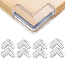 Soft Table Corner Protectors for Kids, 8 Pack Baby Proof Safety Corner Transparent Furniture Table Corner Protectors, Safety Corner Protectors for Kid