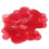 100pcs Clear Red Plastic Bingo Chips 1.9cm 1