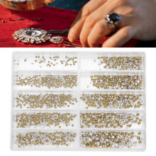10 Grid Watch Decoration Stones - Plastic Watch Repair Accessories, 500pcs