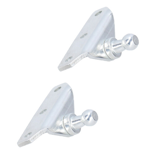 2x M10 Ball Stud Brackets for Gas Strut Supports