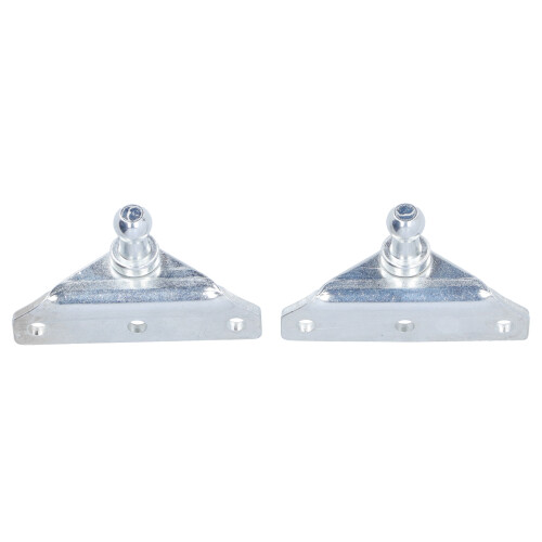 2 Pcs Galvanised Ball Stud Brackets 10mm M10 1