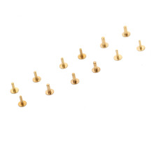 60pcs Copper Watch Dial Feet Assortment for Watch Repairs Wristwatch Parts