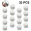 (25mm) 32 Pieces Pipe Plugs, Round End Cap, Pipe, Lamellar Plugs - Ri 2