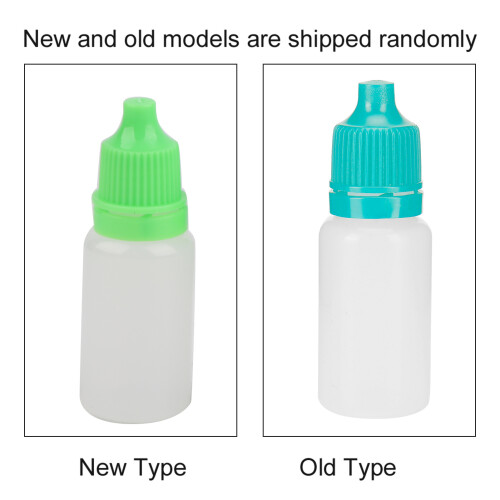 50Pcs 10ml Portable Green Eye Liquid Bottles Squeezable Containers 2