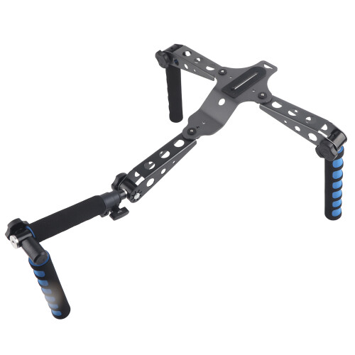 Aluminum Alloy Camera Stabilizer Rig, Single Handle Shoulder Support 1