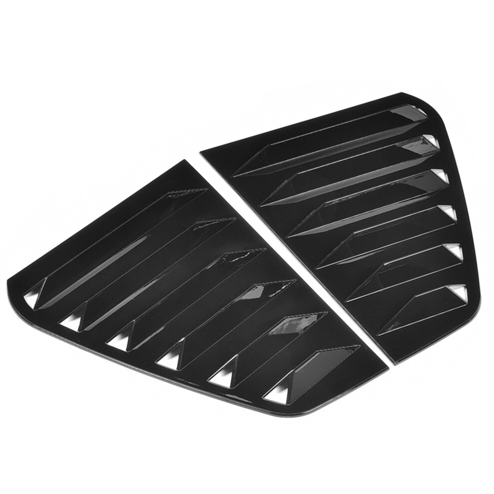 Abs Side Window Scoop Louvers R 2013-2020 Pair 7340572519238