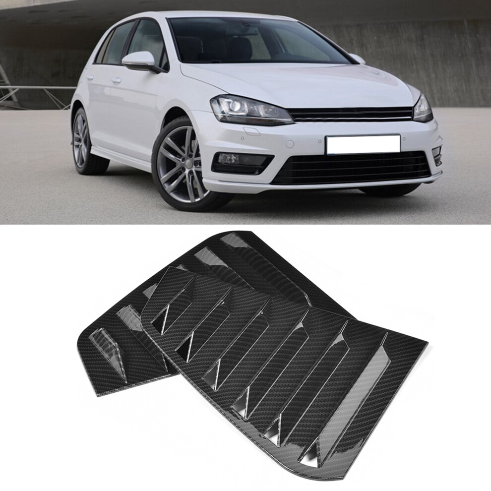 Pair Of Abs Quarter Window Louvres For Golf R 7340572597298