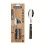 Tramontina 6 Piece Wooden Handle Teaspoons Set 1