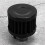 13mm Mini Air Intake Filter Vent - Universal Car Accessory, Black 1