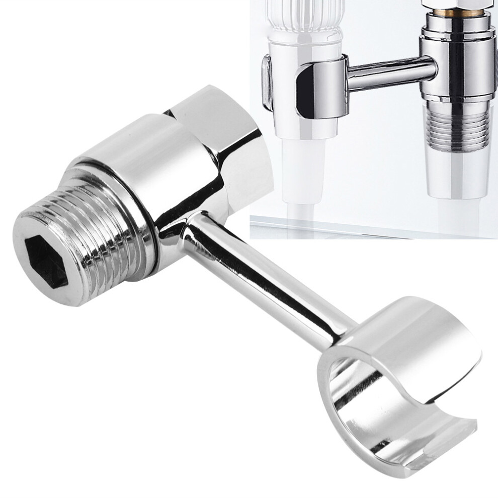 360 Rotational Toilet Sprayer Bracket Abs Electroplating Flusher Holder 7671392510496