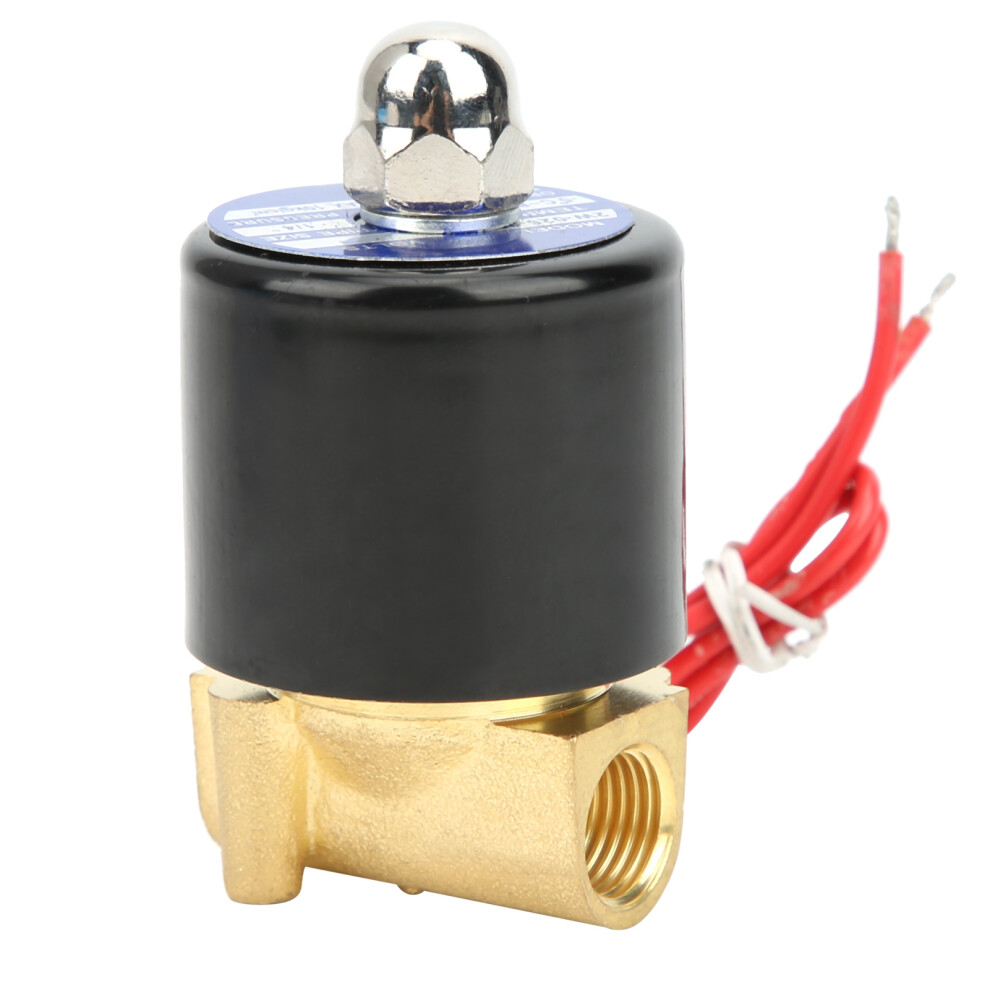 DC12V Direct Acting Brass Valve G1/4 Inch NC