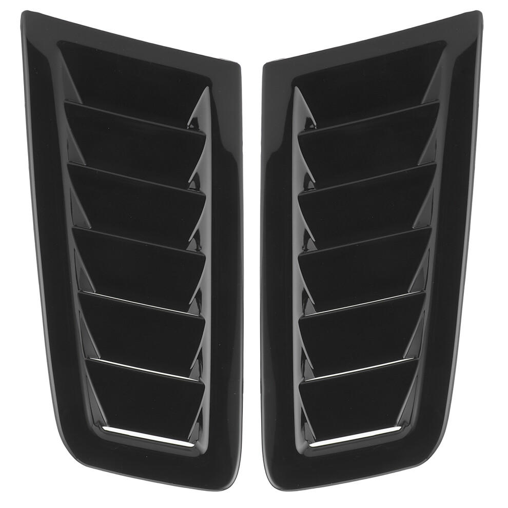 Gloss Bonnet Air Vents Rs Style Universal Black 7293282154810
