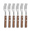 Tramontina 6 Piece Wooden Handle Table Forks Set 2