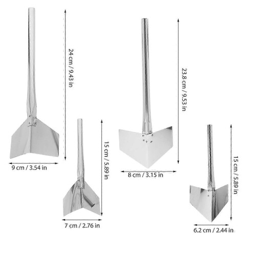 Plaster Corner Tools 4Pcs Angled Drywall Tool 24X9X2.00cm Construction Sites Versatile Polishing Ability 1