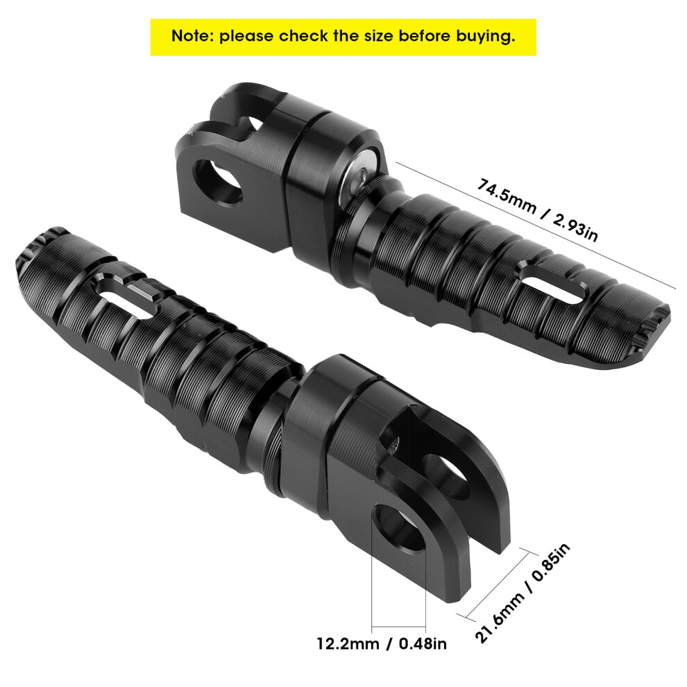Aluminum Front Pegs For Ninja 300 400 650 7444352456888