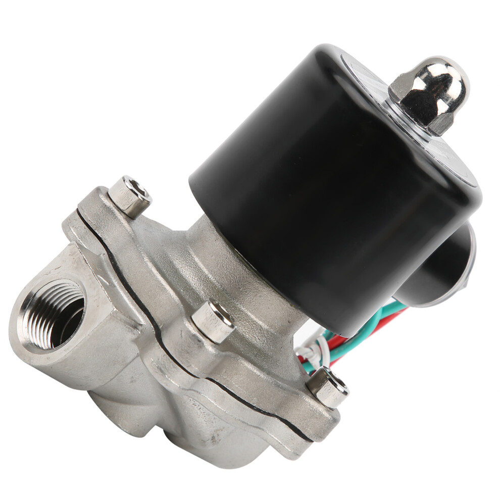 Stainless Steel 3/8In Solenoid Valve 12V Dc Normally Closed 4931392220782