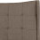 Seconique Verona 4ft 6 inch Double Bed Fabric Frame Brown 5