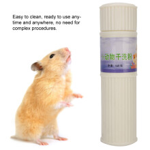 Pet Hamster Dry Cleaning Powder Deodorant Shampoo 160g for Small Animals
