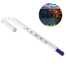 U Shape Hanging Glass Fish Tank Thermometer High Precision Water Temp Monitor
