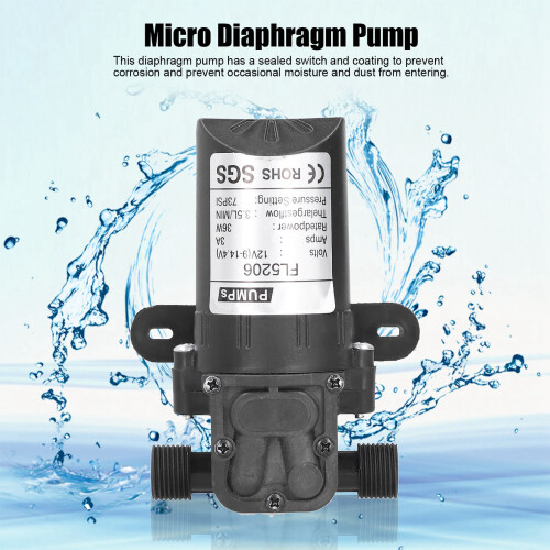 Micro Diaphragm Pump 12V 3.5L/M