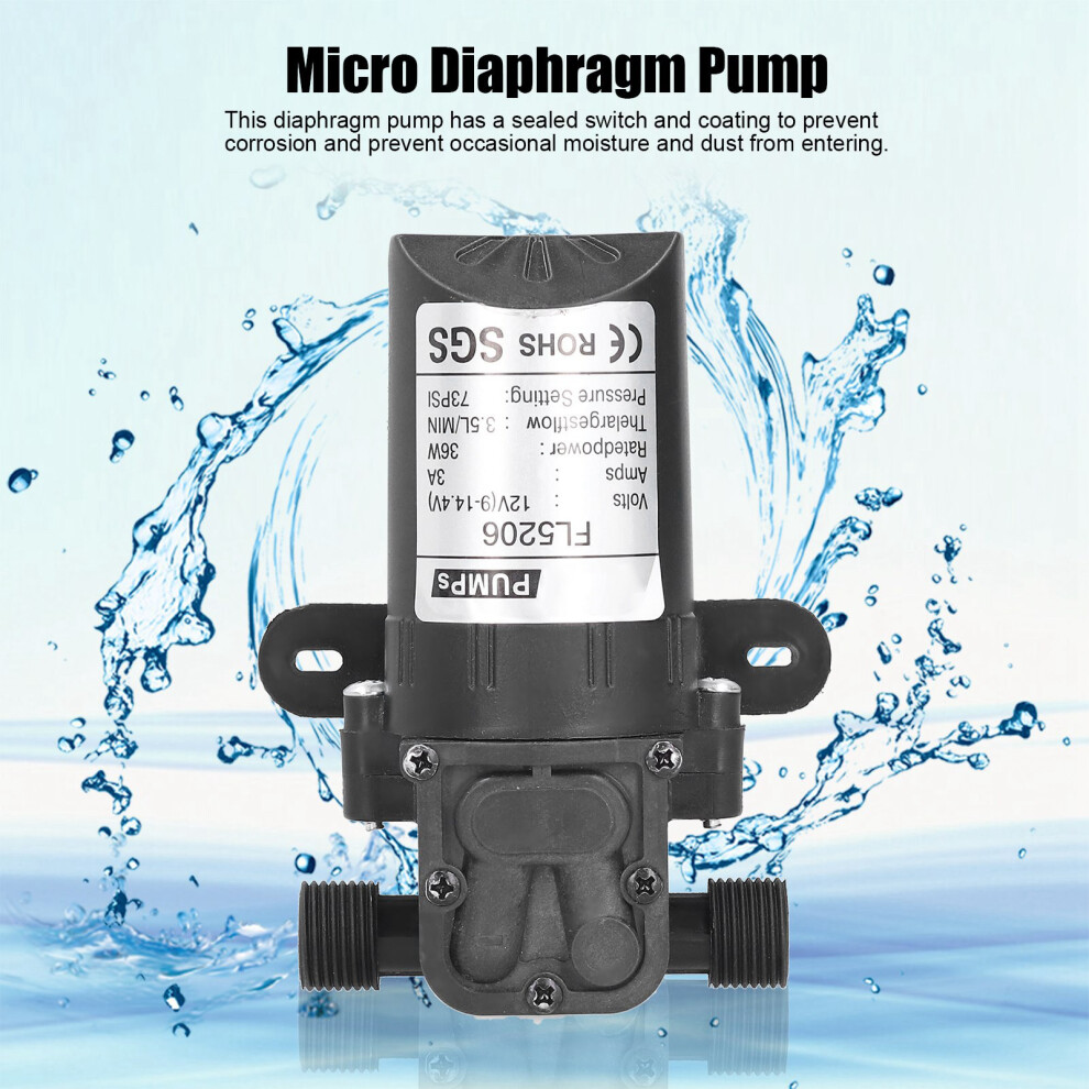 Micro Diaphragm Pump 12V 3.5L/M