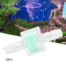 10PCS ABS Green Aquarium Pump Silicone Hose 8MM Water Filter Supplies