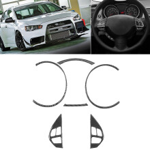Carbon Faser Deko Set Tacho Lenkrad Mitsubishi