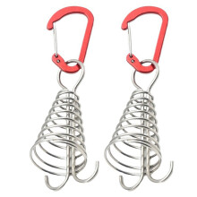 Octopuses Zeltheringe mit Federschnalle Zeltheringe-2 Packung