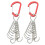 Octopuses Zeltheringe mit Federschnalle Zeltheringe-2 Packung 1