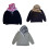 Stylischer Kapuzenpullover mit übergroßem, lockerem-schwarz 2 S 3