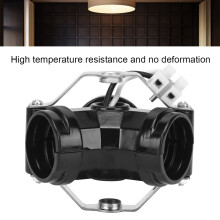 DIY E27 Light Bulb Holder Set 2Pcs with 3-Head Design for Incandescent Lamps