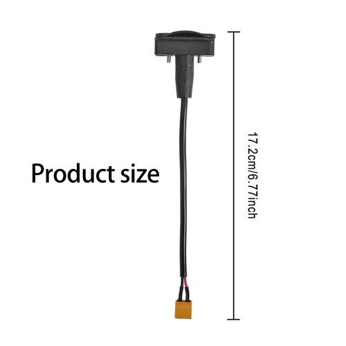 Electric Scooter Charging Interface Socket Plug Connecting 2